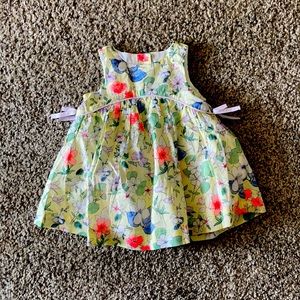 NWT Baby Floral Lined Dress